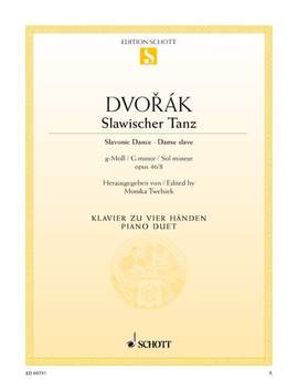 Dvořák, Antonín: Slavonic Dance G minor op. 46/8