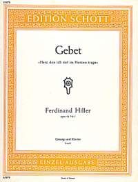 Hiller, Ferdinand von: Gebet op. 46/1