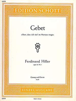 Hiller, Ferdinand von: Gebet op. 46/1