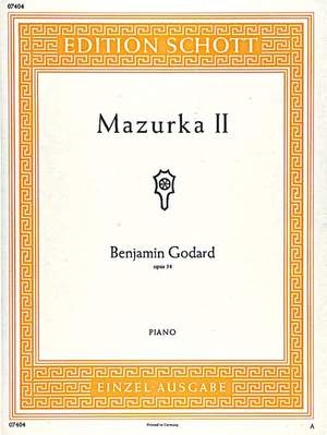 Godard, Benjamin: Mazurka II B-flat major op. 54
