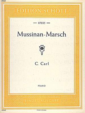 Carl, Carl: Mussinan-March A major