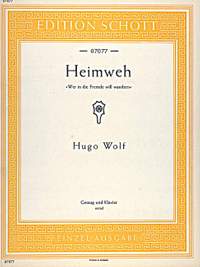 Wolf, Hugo Philipp Jakob: Heimweh