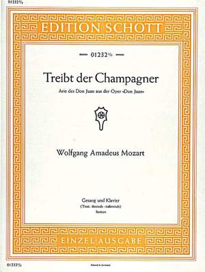 Mozart, Wolfgang Amadeus: Fin ch' han dal vino