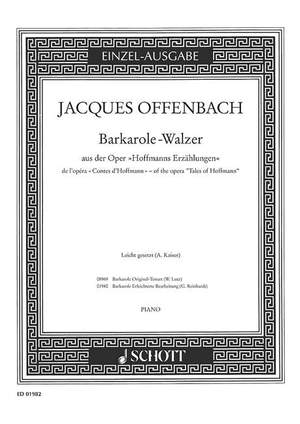 Offenbach, Jacques: Barkarole-Waltz