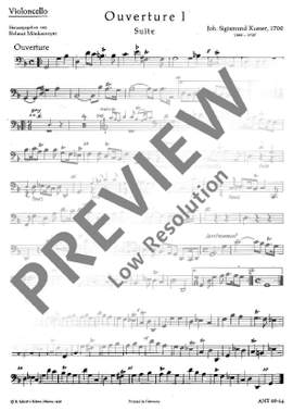 Kusser, S: Ouverture I