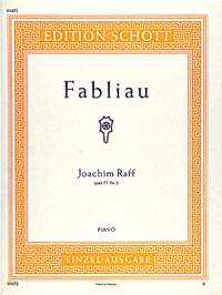 Raff, Joseph J.: Fabliau op. 75/2