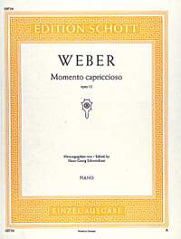 Weber, Carl Maria von: Momento capriccioso op. 12