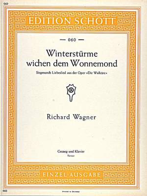 Wagner, Richard: Die Walküre WWV 86 B