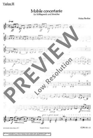 Benker, Heinz: Mobile Concertante