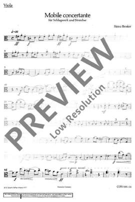 Benker, Heinz: Mobile Concertante