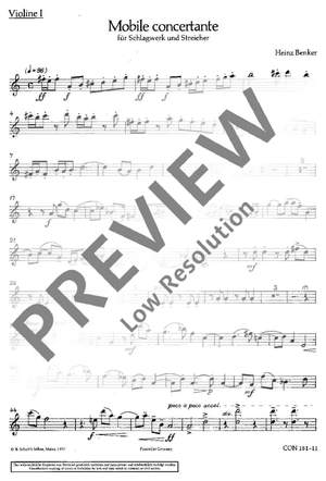 Benker, Heinz: Mobile Concertante