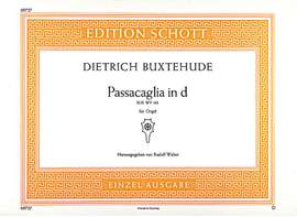 Buxtehude, Dietrich: Passacaglia in d BUX WV 161