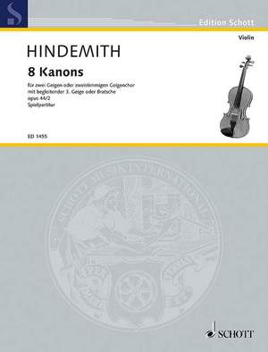 Hindemith, Paul: Schulwerk für Instrumental-Zusammenspiel op. 44/2