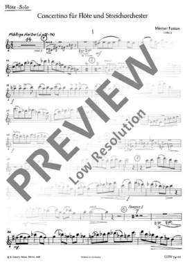 Fussan, Werner: Concertino
