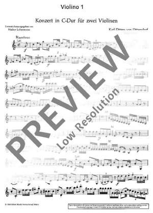 Dittersdorf: Concerto in C Major