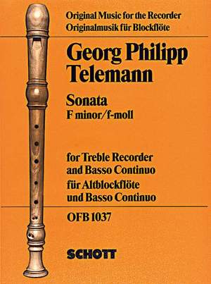 Telemann, Georg Philipp: Sonata F minor