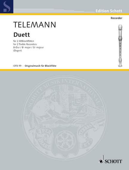 Telemann, Georg Philipp: Duet