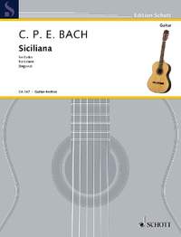 Bach, Carl Philipp Emanuel: Siciliana D minor