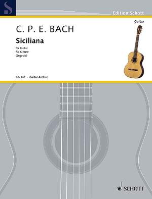 Bach, Carl Philipp Emanuel: Siciliana D minor