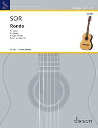 Sor, Fernando: Rondo C major aus op. 22