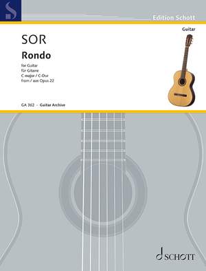 Sor, Fernando: Rondo C major aus op. 22