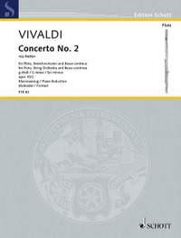 Vivaldi, Antonio: Concerto No. 2 G minor op. 10/2 RV 439/PV 342