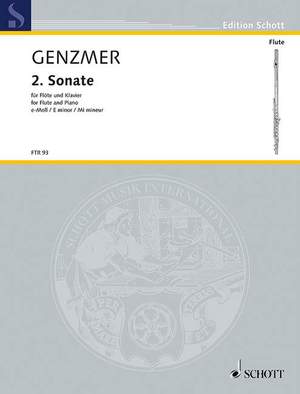 Genzmer, Harald: Sonata No. 2 in E minor GeWV 223