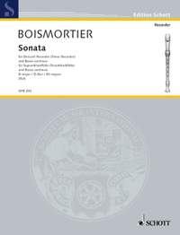 Boismortier, Joseph Bodin de: Sonata D major