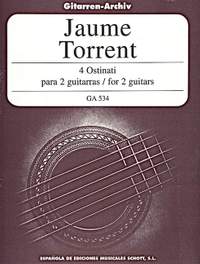 Torrent, Jaume: 4 Ostinati