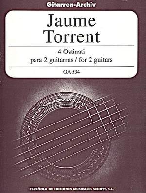 Torrent, Jaume: 4 Ostinati