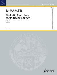 Kummer, Kaspar: Melodic Exercises op. 110