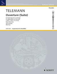Telemann, Georg Philipp: Overture (Suite) in A minor TWV 55:A2 TWV 55:A2