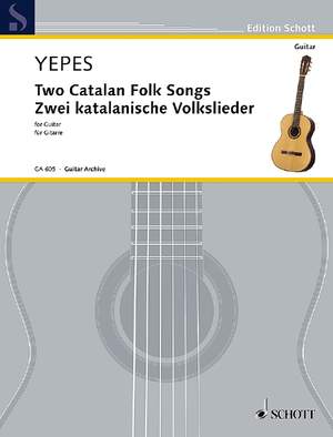 Yepes, Narcisio: Two Catalan Folk Songs