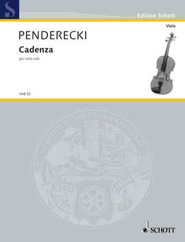 Penderecki, Krzysztof: Cadenza