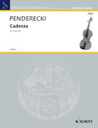 Penderecki, Krzysztof: Cadenza
