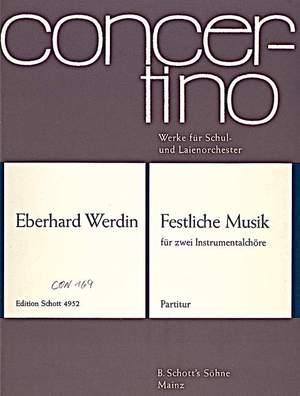 Werdin, Eberhard: Festliche Musik