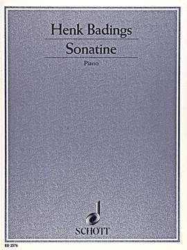 Badings, Henk: Sonatina