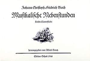 Bach, Johann Christoph Friedrich: Musical hour