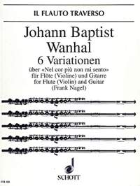 Wanhal, Johann Baptist: 6 Variations op. 42