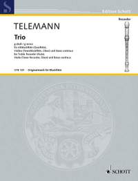 Telemann, Georg Philipp: Trio G minor