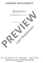 Wohlgemuth, Gerhard: Sonatina Product Image