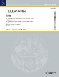 Telemann, Georg Philipp: Trio D minor