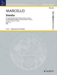 Marcello, Benedetto: Two Sonatas op. 2