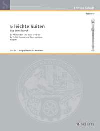 5 easy baroque Suites