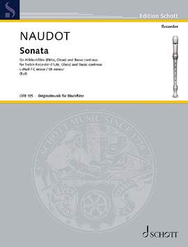 Naudot, Jacques-Christophe: Sonata C minor