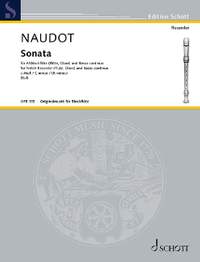 Naudot, Jacques-Christophe: Sonata C minor