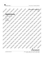 Hesketh, Kenneth: Aphorisms Product Image