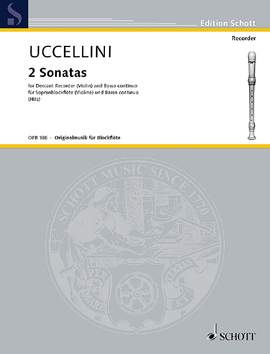 Uccellini, Marco: 2 Sonatas