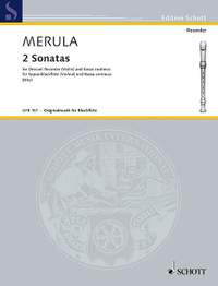 Merula, Tarquinio: 2 Sonatas