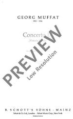 Muffat, Georg: Concerto IX Product Image